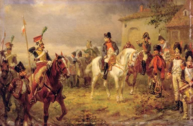 Notizie dal fronte (olio su tavola)