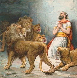 Daniele nella fossa dei leoni