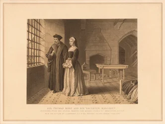 Sir Thomas More e sua figlia Margaret, 1878