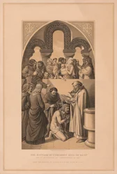 Il battesimo di Ethelbert Re del Kent, 597 1878