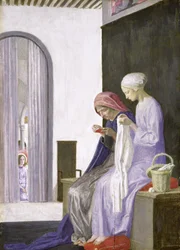 Maria nella Casa di Elisabetta, 1917
