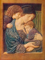 Madre e figli, c1900