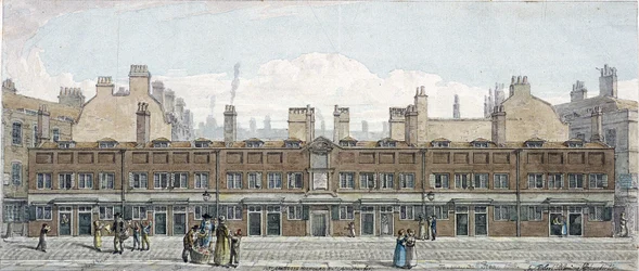 Monkwell Street, Londra, 1818