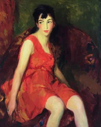 La piccola danzatrice (olio su tela)