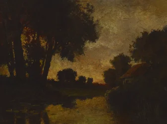 Fiume al Tramonto