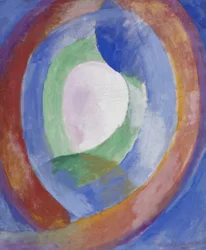 Forme circolari, luna n. 1