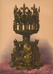Un Santuario in Argento Dorato, 1893