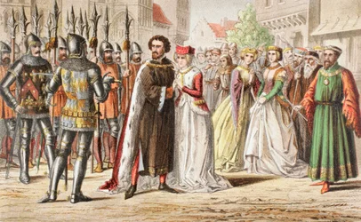 Mio signore, la mente di Bolingbroke è cambiata; dovete andare a Pomfret, non alla Torre".