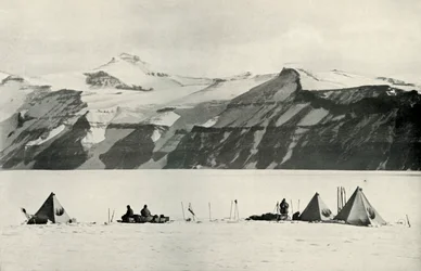 Campo sotto la Catena Selvaggia, 20 dicembre 1911