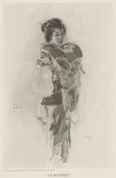 La Mousmee, illustrazione da 