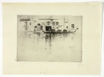 Gondole e palazzo veneziano