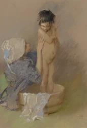 Il bagno, 1890
