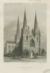 Cattedrale di Lichfield - Facciata Ovest