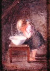 Il lavaggio del mattino, c.1900