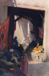 Un bazar, c1880, 1904