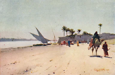 Un villaggio del Nilo