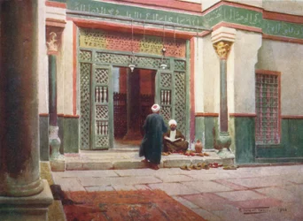 Grata nella Moschea del Sultano Kelaun, c1880, 1904