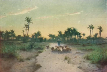 Nella terra di Goshen - Sera, c1880, 1904