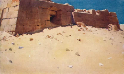 Mastaba sotto la seconda piramide, c1880, 1904