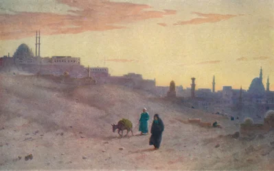 La Cittadella e Il Cairo da est, c1880, 1904
