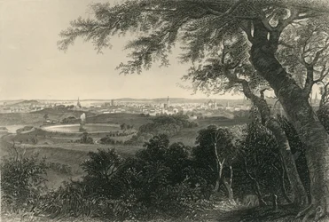 Città di Baltimora, dal Druid Hill Park