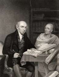 William Carey, inciso da J. Jenkins da «The National Portrait Gallery, Volume III», pubblicato nel 1820 circa