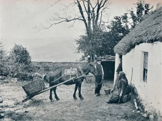 Una discesa di zolle di Gendun, c. 1903