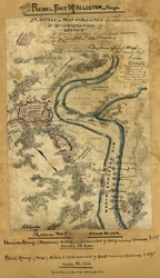 Secondo attacco a Fort McAllister sul fiume Ogeechee, Georgia LOC gvhs01.vhs00278
