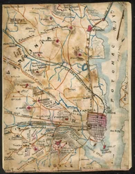 Mappa di Alexandria, Virginia LOC gvhs01.vhs00032