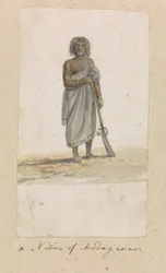 Un nativo del Madagascar