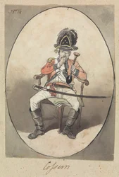 Un sepoy jamader