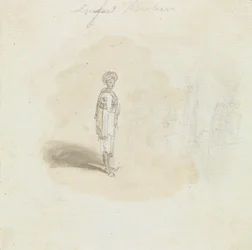Uomo indiano in piedi