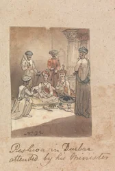 Il Peshwa Maratha e i suoi ministri