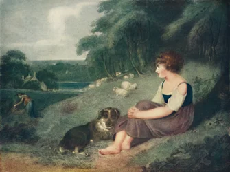 Il figlio di un tagliafelci, c1800
