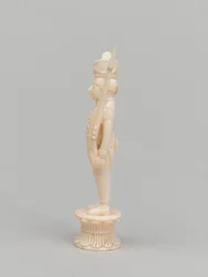 Pedone bianco, pezzo degli scacchi, India