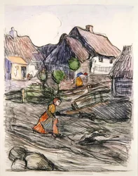 Ragazza con le oche, Polonia