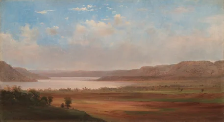 Veduta del Lago Pepin, Minnesota