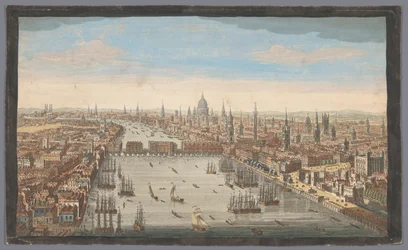 Veduta della città di Londra
