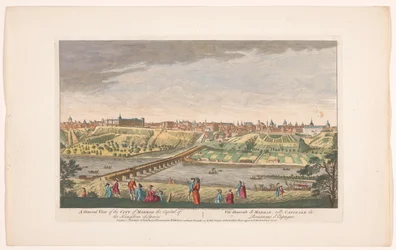 Veduta generale della città di Madrid