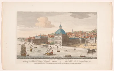 Veduta del Palazzo Reale di Lisbona