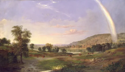 Paesaggio con Arcobaleno, 1859