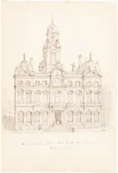 Hôtel de Ville, Place des Terreaux, Lione