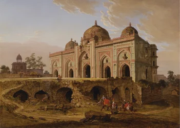 La moschea Kila Kona, Purana Qila, Delhi