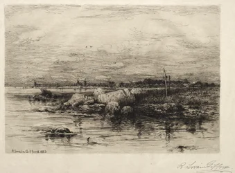 Foce del Fiume Apponaganasett, 1883