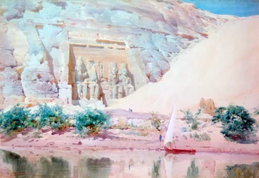 Tempio di Abu Simbel, Egitto, 1897-1934