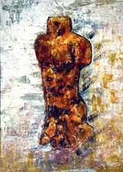 Torso maschile scultoreo