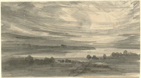 Paesaggio con lago