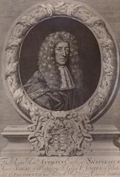 Anthony Ashley Cooper, 1° conte di Shaftesbury, statista inglese, c1680