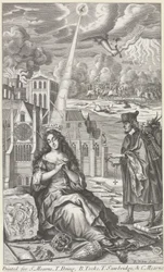 Britannia piange per lo stato del paese, 1682