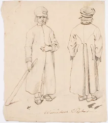 Ragazzo Winaker in costume popolare